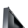 Szafa metalowa na dokumenty Mega-M J-120 szara/ grafitowy front S-120 cm G-40 cm H-185 cm skręcana N