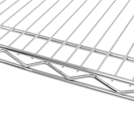 Regał chromowany gastronomiczny Mega-M 4-półkowy H-180 L-60 G-45 N