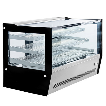 Witryna grzewcza nastawna Mega-M ELSA MINI S120H S-120 cm G-53 cm H-69 cm inox N