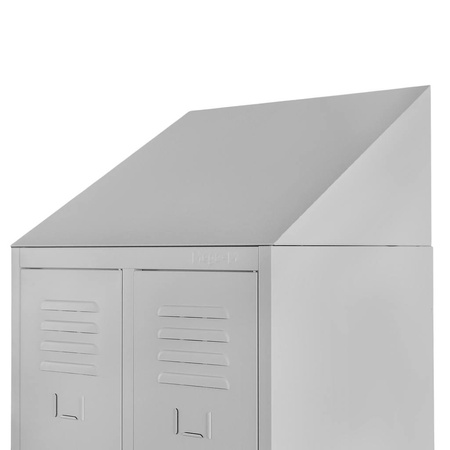 Daszek skośny do szafki BHP 60 Mega-M szary 60x50x20 cm