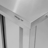 Stół ze stali nierdzewnej centralny przelotowy Mega-M S-180 cm G-70 cm H-85 cm N