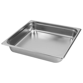 Pojemnik GN 2/3 ze stali nierdzewnej Mega-M 35,3x32,5x6,5cm