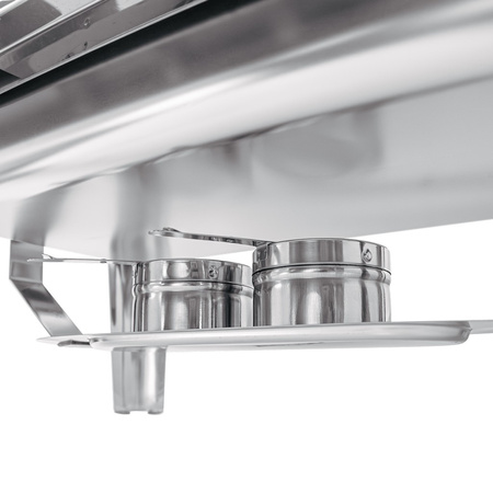 Podgrzewacz stołowy z wizjerem Mega-M HB GN1/1 9L Rol Top