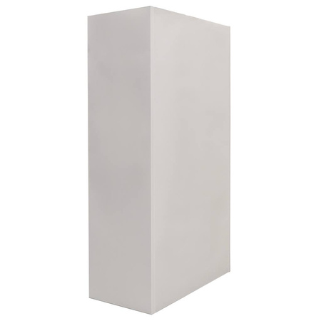 Szafka ubraniowa BHP Mega-M J-90 3 drzwiowa szara S-90 cm G-50 cm H-180 cm skręcana N