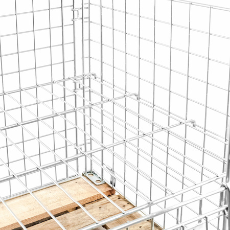 Półka do Gitterboxa S-121 cm G-75 cm oczko 25x7 cm ocynk N