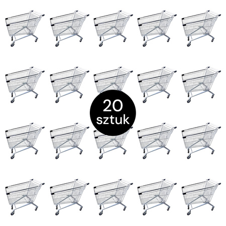 Wózek sklepowy Mega-M YR 150l S-54 cm (20 szt.) N