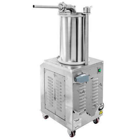Nadziewarka do kiełbas hydrauliczna Mega-M 26 L wydajność 400 kg/h moc 1100 W
