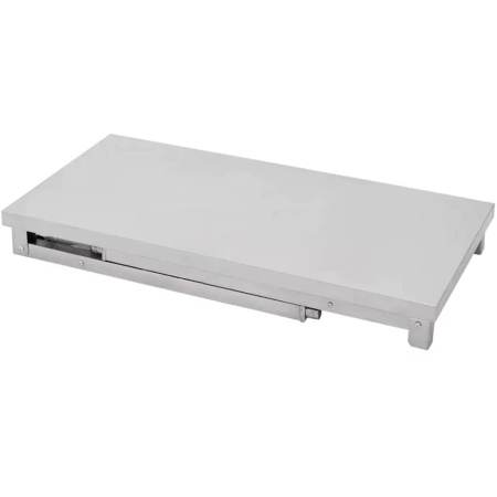 Stół ze stali nierdzewnej centralny składany Mega-M S-80 cm G-60 cm H-85 cm N