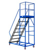 Drabina magazynowa przejezdna Mega-M STANDARD H-200 cm 8 stopni N