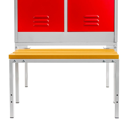 Podstawa z wysuwaną ławeczką WPC pod szafkę BHP Mega-M J-80 S-80 cm G-80 cm H-43 cm skręcana N