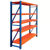 Regał metalowy magazynowy 5-półkowy Mega-M FORTIS LIGHT H-200 cm L-200 cm G-50 cm moduł bazowy