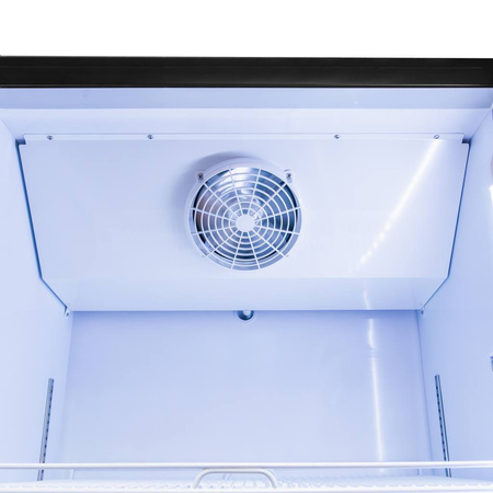 Witryna chłodnicza 1-drzwiowa 610L Mega-M DIEGO S83 oświetlenie LED