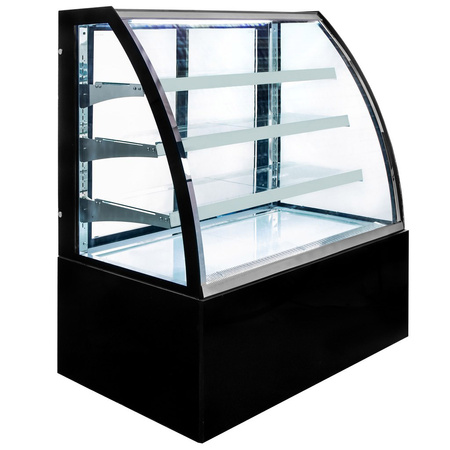 Witryna cukiernicza Mega-M CLARA S120 black