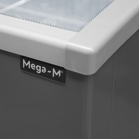 Zamrażarka skrzyniowa przeszklona 621 L Mega-M OZI i210 NoFrost