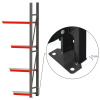 Regał magazynowy 4-półkowy Mega-M FORTIS H-240 cm L-258,5 cm G-40 cm moduł dostawny N