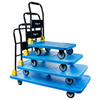 Wózek platformowy Mega-M 500kg 65 cm x 110 cm L niebieski N