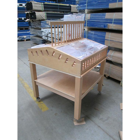 Regał na pieczywo ekspozytor na bułki 85x85x124