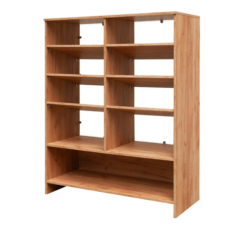 Witryna na ciastka Mega-M H-152 cm L- 120 cm G- 50 cm dąb kraft N