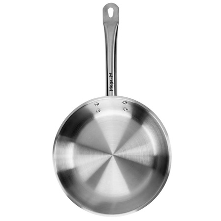 Patelnia ze stali nierdzewnej Mega-M śr. 22 cm N