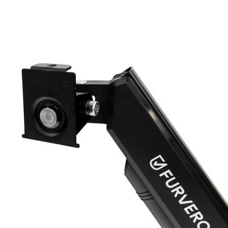 Uchwyt na monitor do biurka FURVERO HK005 13-27" 2 regulowane ramiona sprężyna gazowa czarny