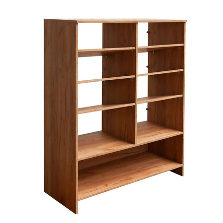 Witryna na ciastka Mega-M H-152 cm L- 120 cm G- 50 cm dąb kraft N