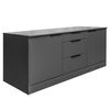 Szafka pod ekspres mobilna Mega-M H- 87 cm L- 184 cm G- 76 cm antracyt 0164 N