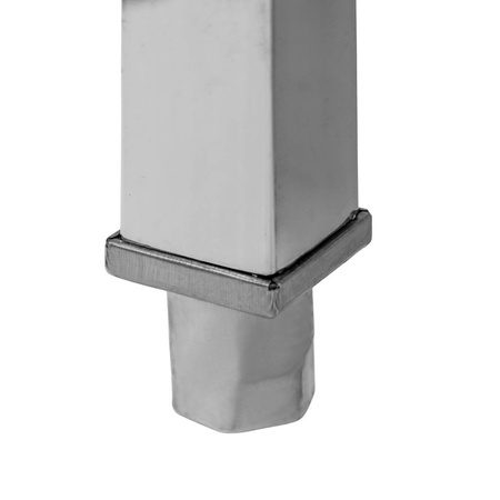 Stół ze stali nierdzewnej przyścienny z 3 szufladami i półką Mega-M S-150 cm G-60 cm H-85 cm N