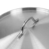 Rondel gastronomiczny wysoki z pokrywką Mega-M PRO 8l śr. 26 cm x h 14,5 cm N
