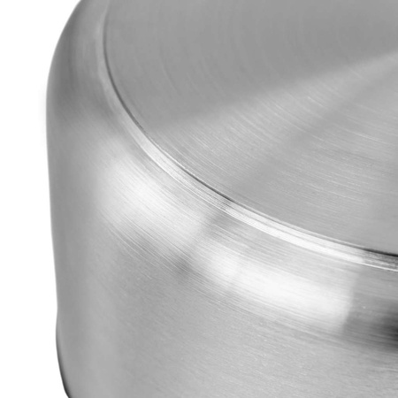 Rondel gastronomiczny wysoki z pokrywką Mega-M PRO 5l śr. 22 cm x h 12 cm N
