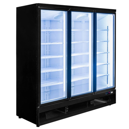 Witryna chłodnicza 3-drzwiowa 1664L Mega-M DIEGO i188 oświetlenie LED