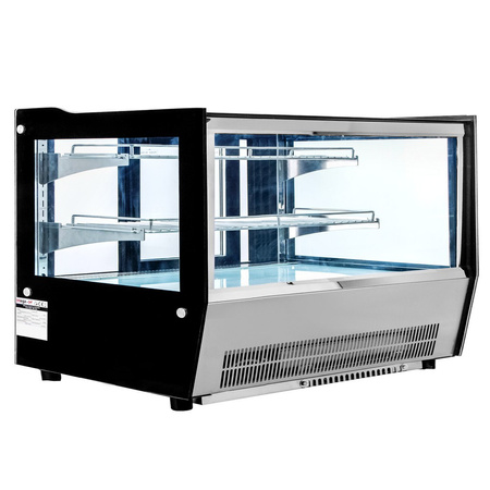Witryna chłodnicza nastawna Mega-M ELSA MINI S120 S-120 cm G- 53 cm H-69 cm inox N