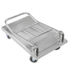 Wózek transportowy ze stali nierdzewnej  Mega-M S-73 cm G-47 N