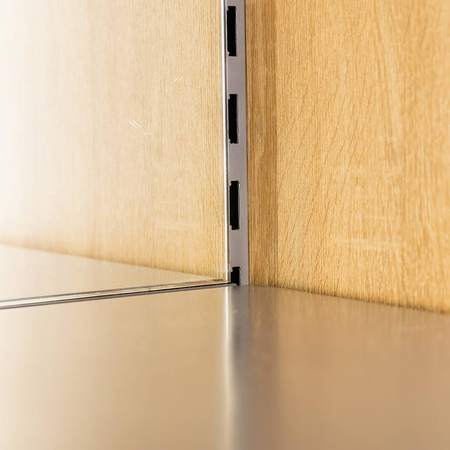 Regał na alkohol Mega-M H-248 cm L-207.5 cm G-72 cm dąb sonoma