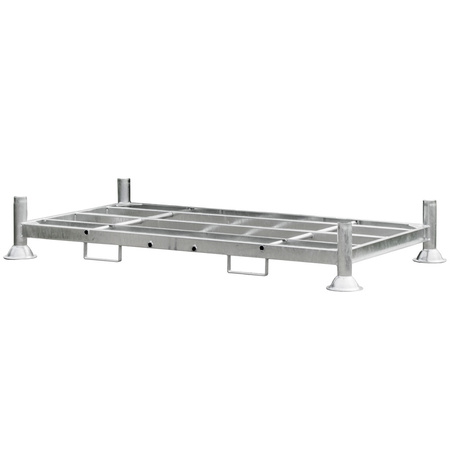 Manurack Mega-M paleta słupkowa 202,5x118x31 cm - podwójny mobilrack