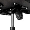 Fotel biurowy obrotowy FURVERO Norma BP/A2D/L1D czarny spełnia wymogi BHP