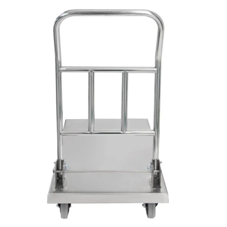 Wózek transportowy ze stali nierdzewnej  Mega-M S-73 cm G-47 N