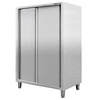 Szafa ze stali nierdzewnej magazynowa 2-drzwiowa Mega-M S-120 cm G-60 cm H-180 cm N