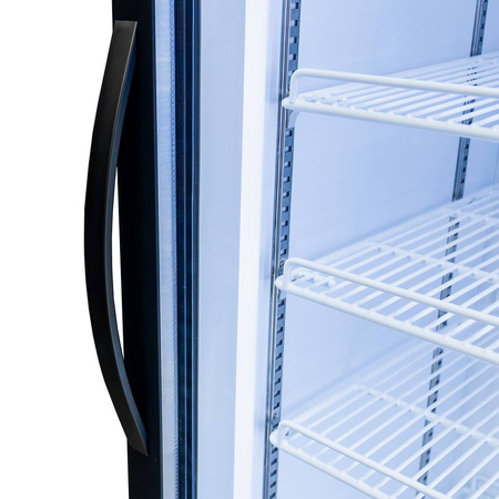 Witryna chłodnicza 1-drzwiowa 610L Mega-M DIEGO S83 oświetlenie LED