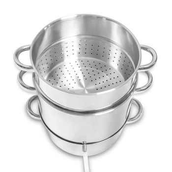 Sokownik parowy Mega-M 8 L stal nierdzewna