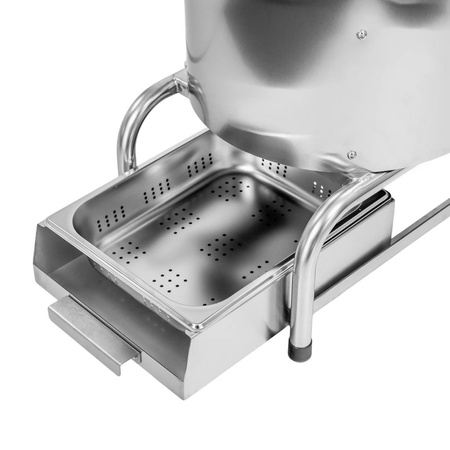 Obieraczka do ziemniaków z separatorem obierzyn Mega-M 10L.550W 230V N
