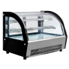 Witryna chłodnicza nastawna Mega-M CLARA MINI S90  S-90 cm G-53 cm H-69 cm inox N
