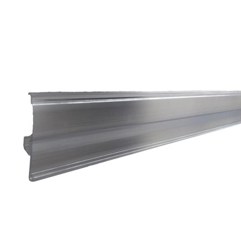 Listwa cenowa do półki wtykana L-125cm przezroczysty N