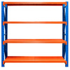 Regał magazynowy 4-półkowy Mega-M FORTIS LIGHT H-200 cm L-200 cm G-60 cm moduł bazowy (wysyłka paletowa) N