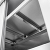 Szafa gastronomiczna przelotowa Mega-M 2-drzwiowa 100x60x180 cm stal nierdzewna