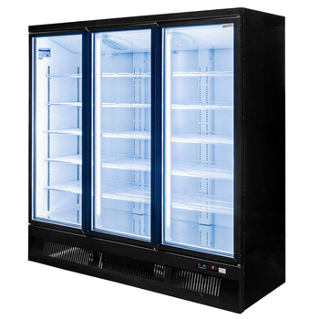 Witryna chłodnicza 3-drzwiowa 1664L Mega-M DIEGO i188 oświetlenie LED