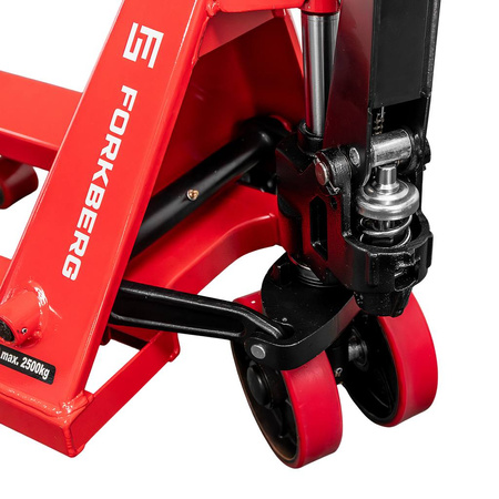 Wózek paletowy FORKBERG L-800 koła poliuretanowe paleciak ręczny