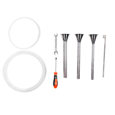 Nadziewarka do kiełbas hydrauliczna Mega-M 26 L wydajność 400 kg/h moc 1100 W