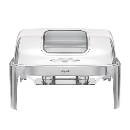 Podgrzewacz stołowy z wizjerem Mega-M HB GN1/1 9L Rol Top
