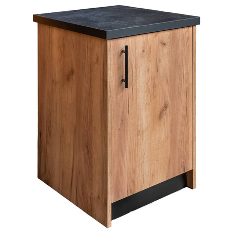 Szafka z lamelami Mega-M H-86 cm L-51 cm G-55 cm dąb kraft N