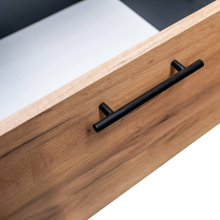 Witryna sklepowa na ciastka i cukierki H-162 cm L-80 cm G-60 cm czarny